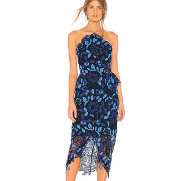 Elliatt Dresses & Skirts - Revolve- Elliatt blue multi